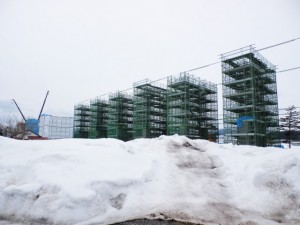 北海道新幹線　工事中