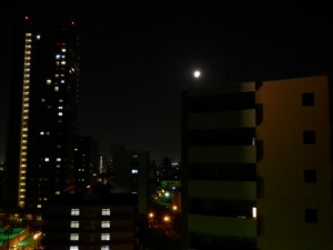 札幌市　部分月食